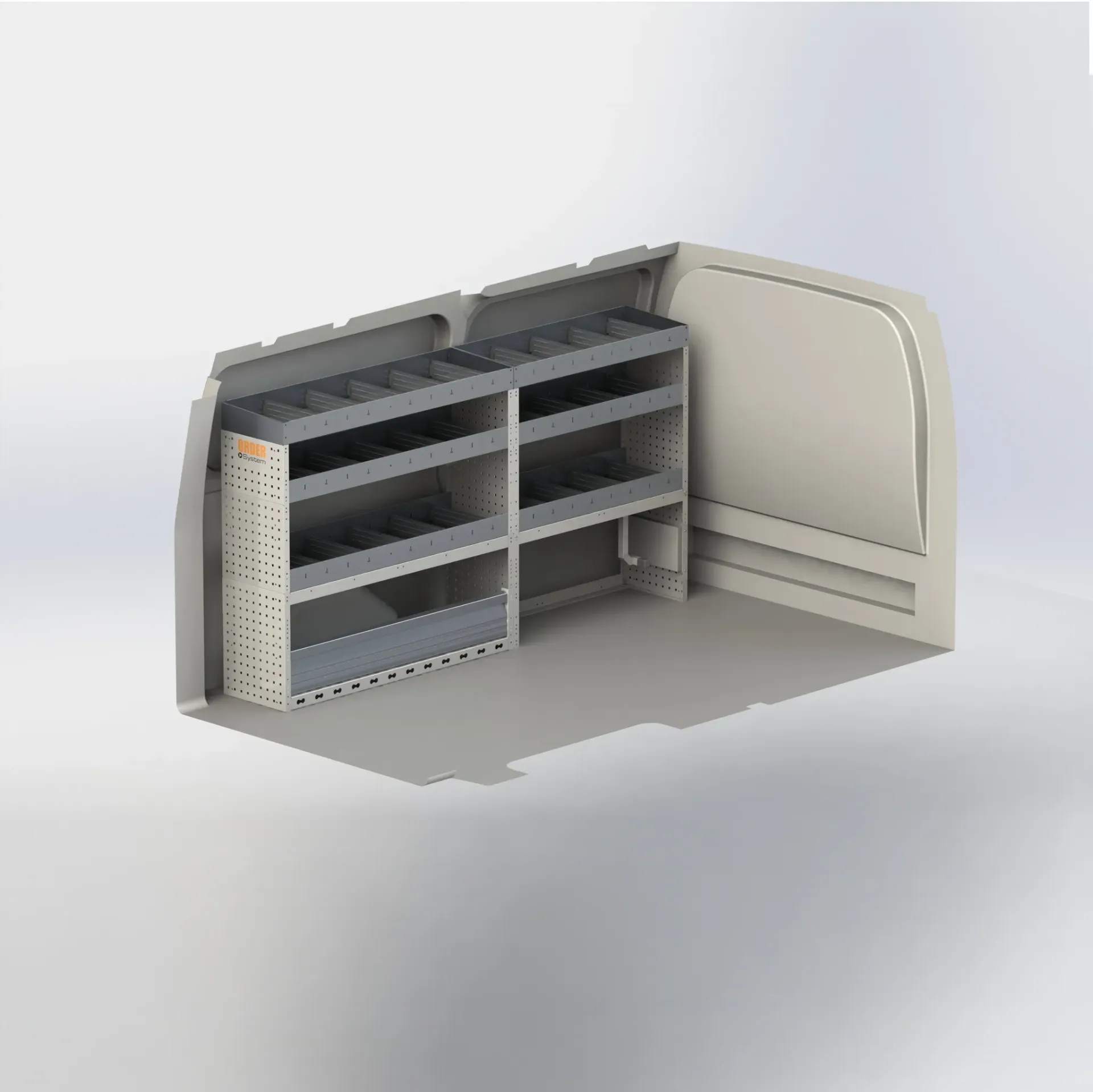 Fahrzeugeinrichtung Fahrerseite 2282 x 1196 x 360