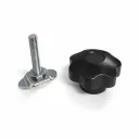 Schraubfitting M8x30 mit durchschraubbarem Kunststoff